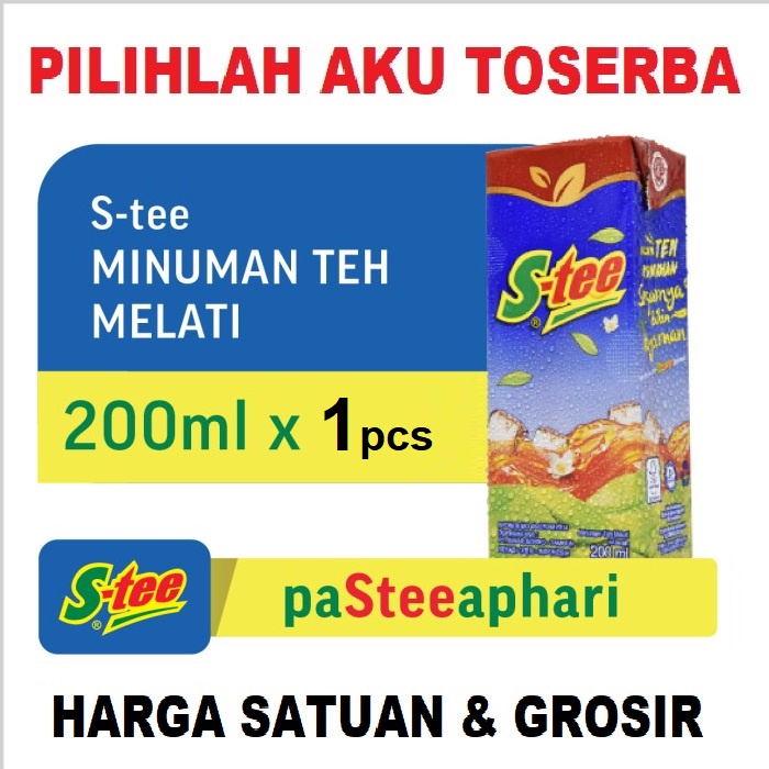 S-tee / Stee Kotak 200 ml - ( HARGA SATUAN )