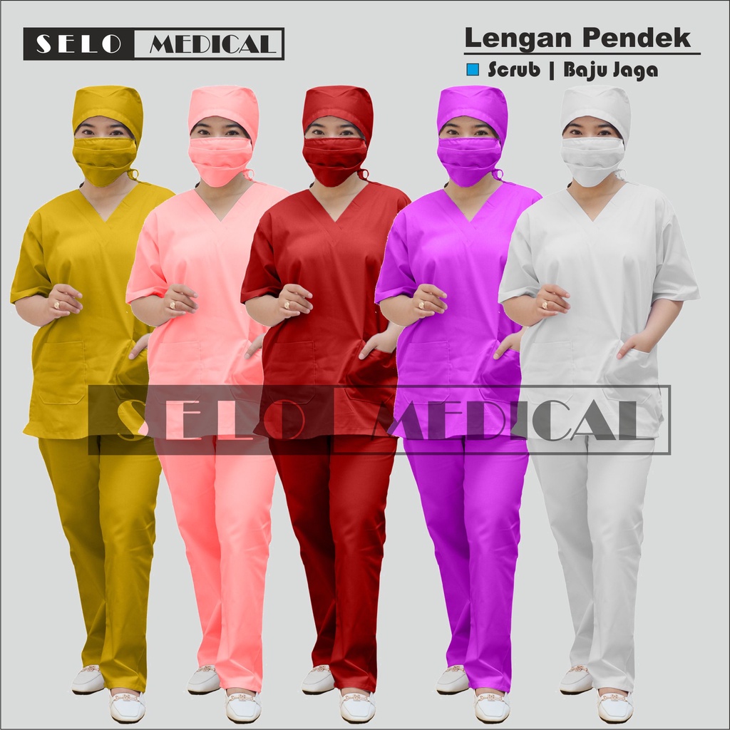 seragam ok pendek baju ok lengan pendek seragam perawat dokter