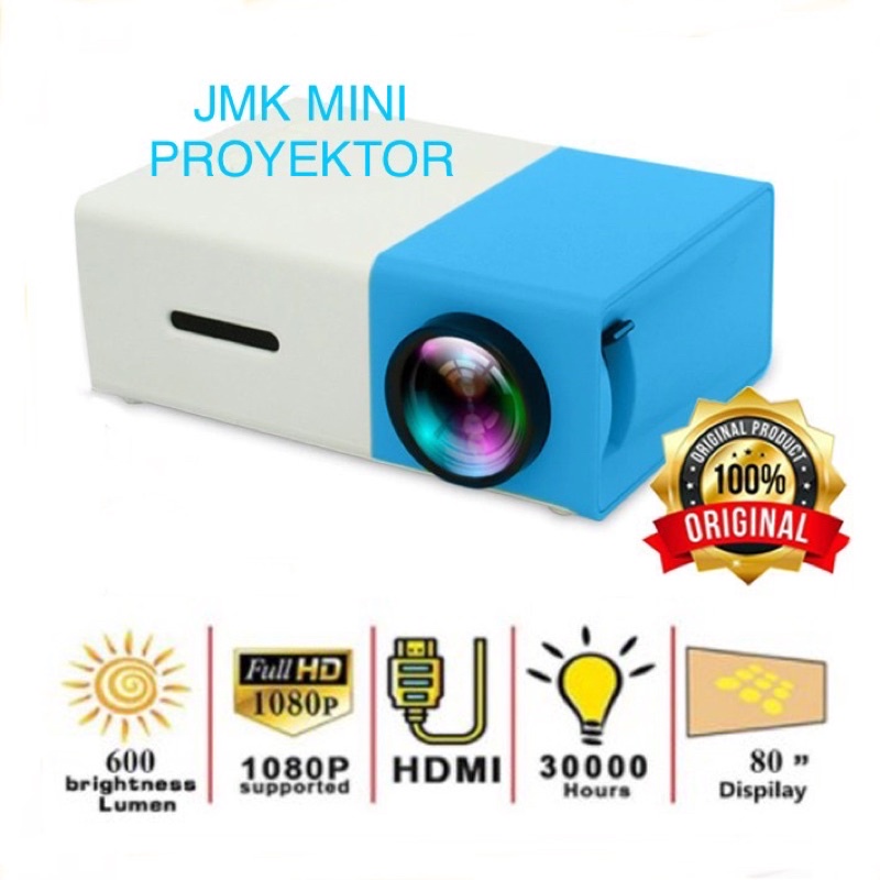 Mini Proyektor LED YG300 / YG-300 / YG 300 LCD / Proyektor Mini Portable Projector Home