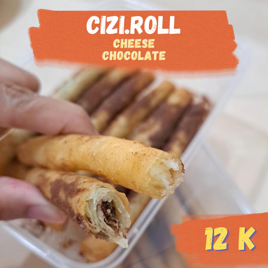 

Jajanan ringan chesse roll 30 pcs
