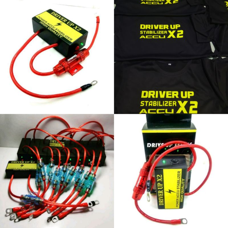 STABILISER AKI MOBIL DRIVER UP X2 FREE KAOS