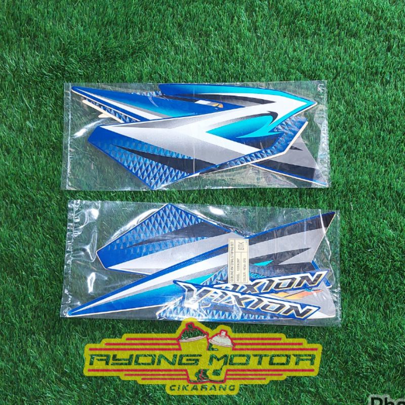 Striping Yamaha Vixion Old 2007 Biru