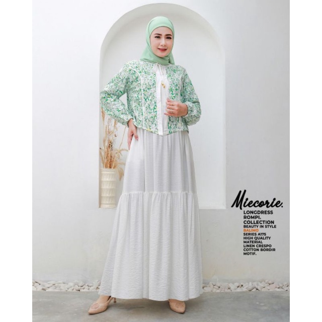 Gamis Wanita 2in1 Miecorie Dress by Balimo