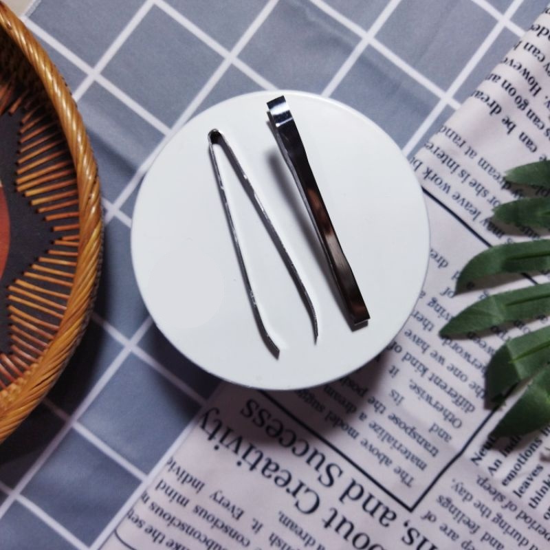 Alat Penghilang Pencopot Pinset Pin Set Pencabut Bulu Rambut Uban Ketiak Hidung Rambut Alis Kualitas Premium Bahan Besi Stainless Steel Anti Karat ACK29