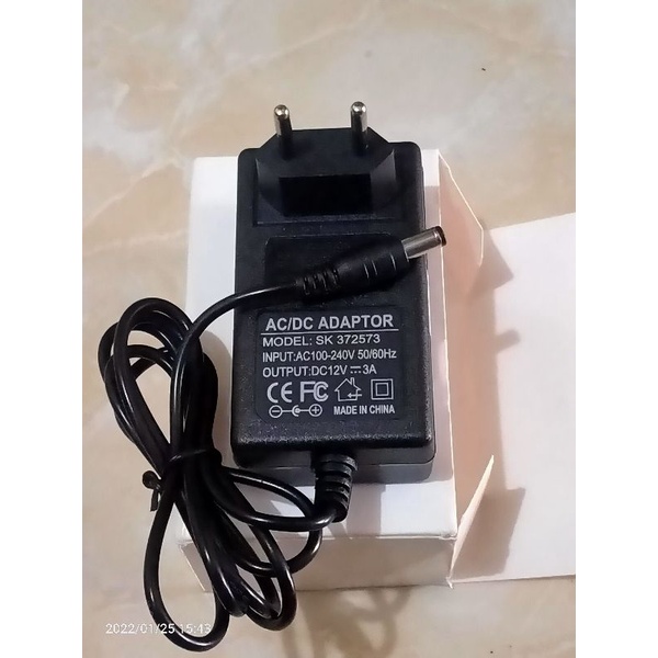 Adaptor fingerprint 12v 3a adaptor mesin absensi 12v adaptor access door lock