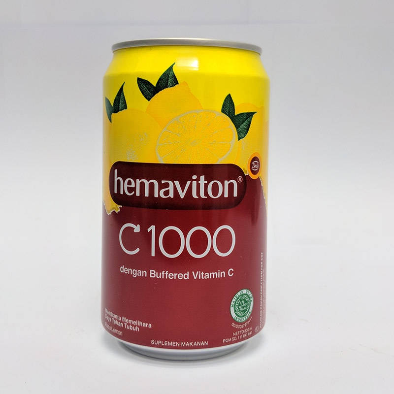 

Hemaviton C1000 Minuman Lemon Kaleng 330Ml