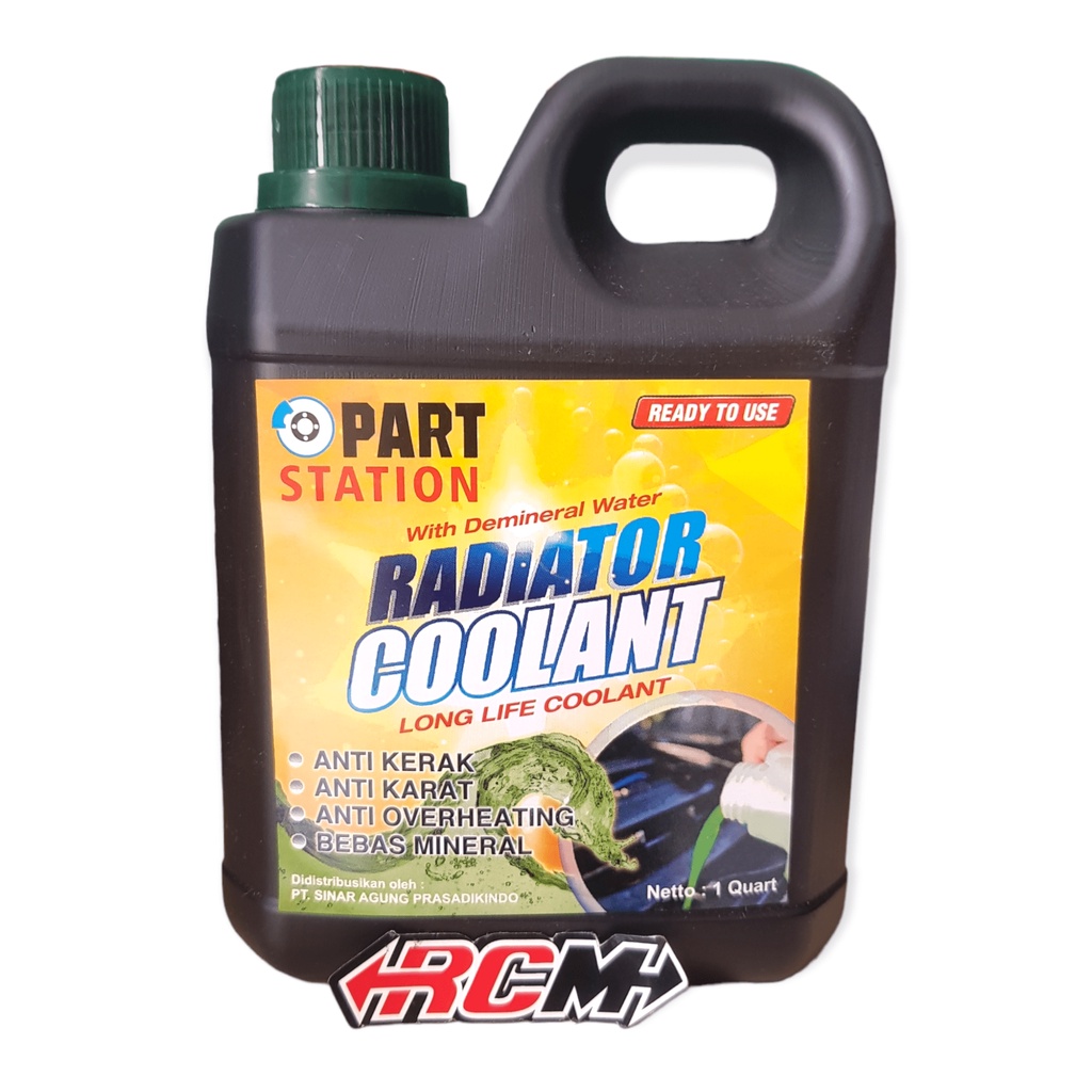 RADIATOR COOLANT AIR RADIATOR HIJAU ANTI RUST KARAT KOROSI DAN MELINDUNGI ALUMUNIUM N METAL 1LITER