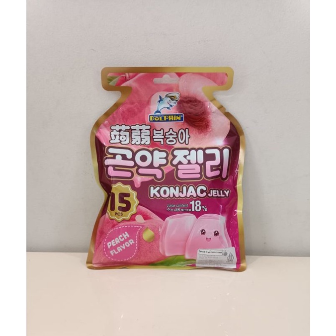 

PERMEN JELLY KONJAC "CAPTAIN DOLPHIN" PEACH FLAVOR 300 gram.