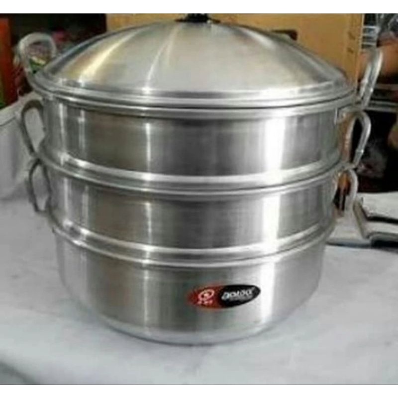 Jawa dandang langseng panci klakat susun 3 almunium
