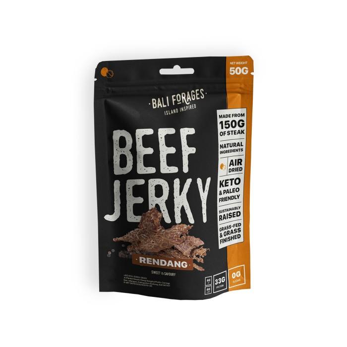 

Rendang Beef Jerky (Dendeng Amerika) Makanan Ringan Best Seller