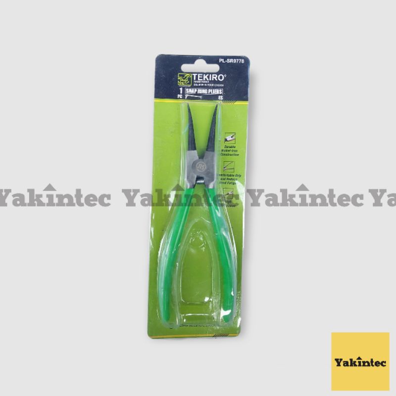 Jual Tang Snap Ring 7" Inch Lurus Buka / Snap Ring Pliers External