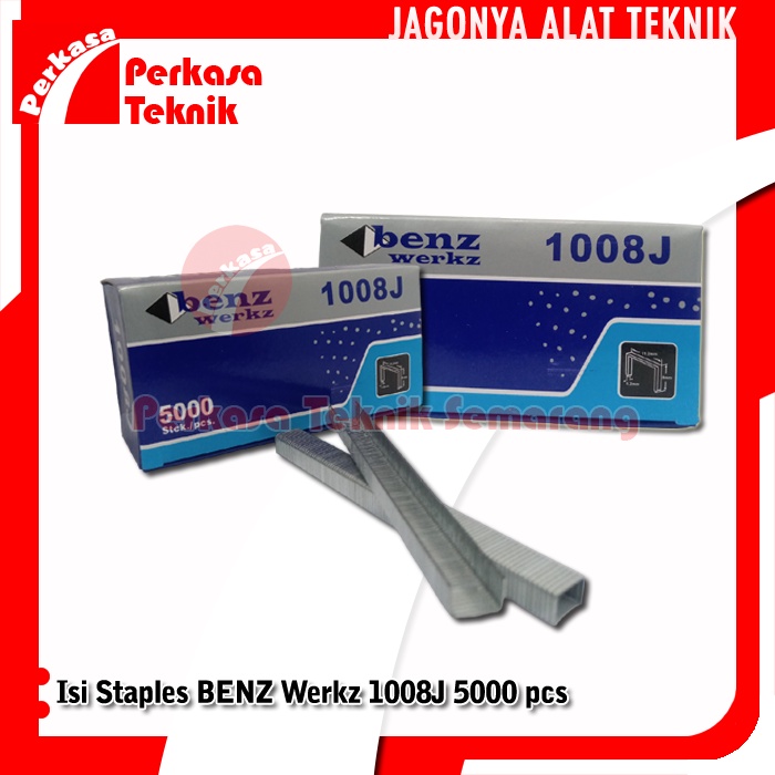 

BENZ Isi Staples Angin Air Stapler Refill 1008J Paku Tembak U 8mm