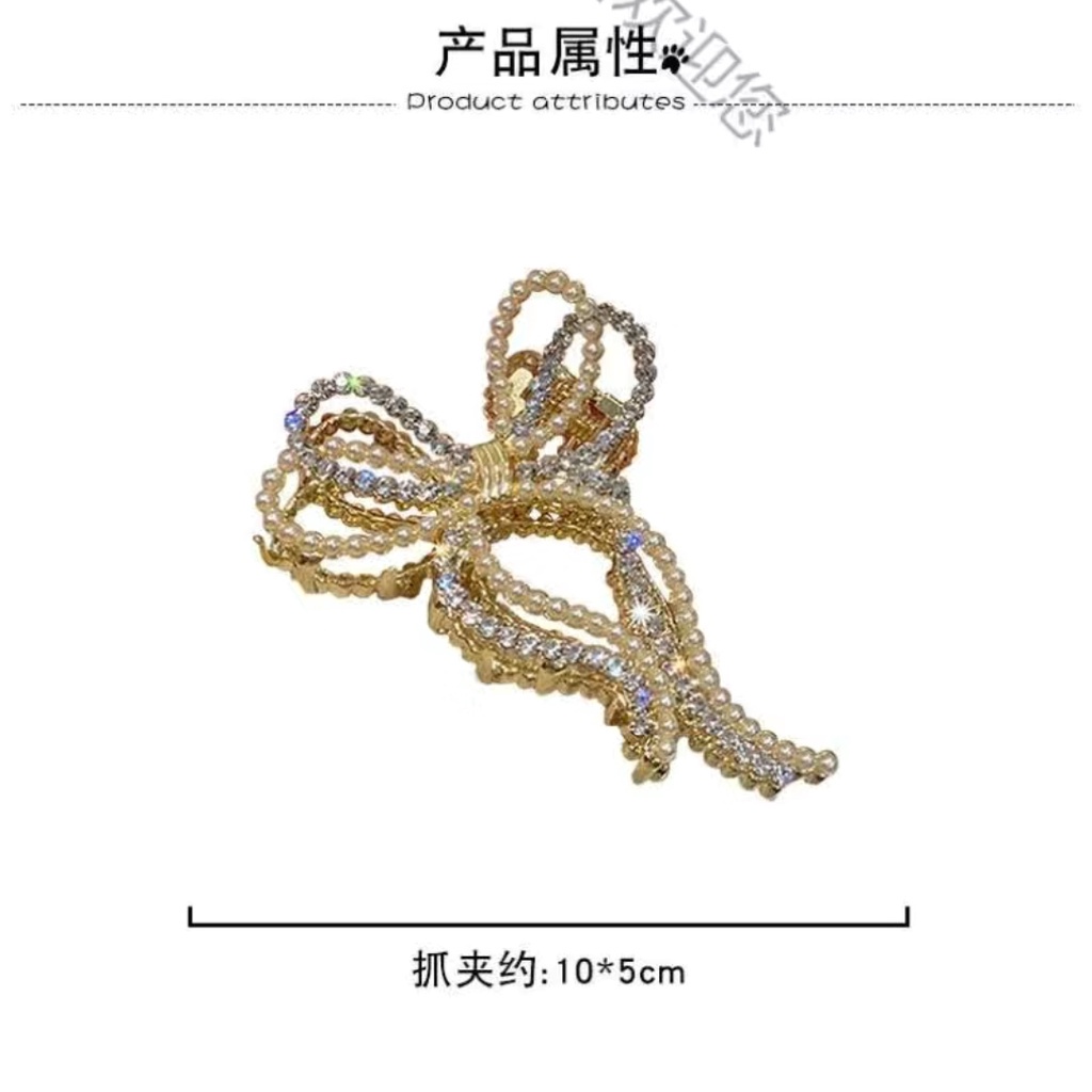 jepit rambut korea trend wanita elegan mode baru  10.5cm