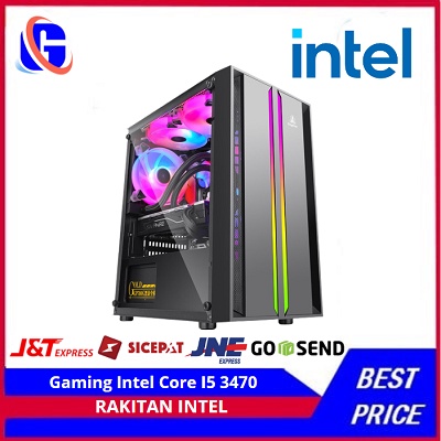 Cpu pc Gaming core i5 3470 Radeon R7 350 4GB SSD 120GB DDR3 8GB