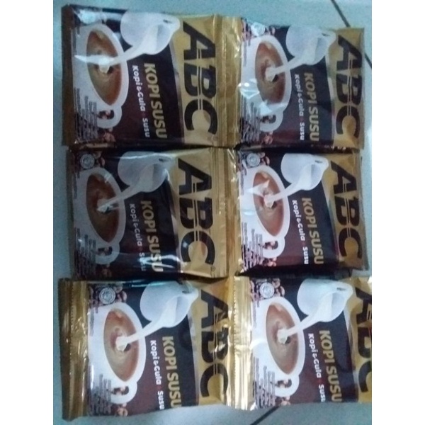 

kopi ABC susu renceng ( 10 x 30g)