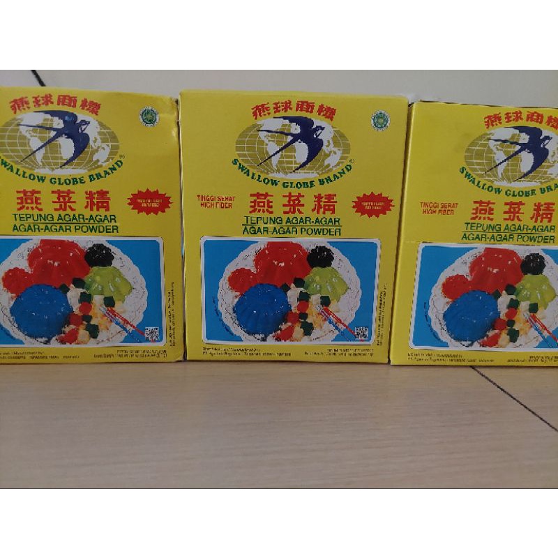 

agar agar swallow globe putih