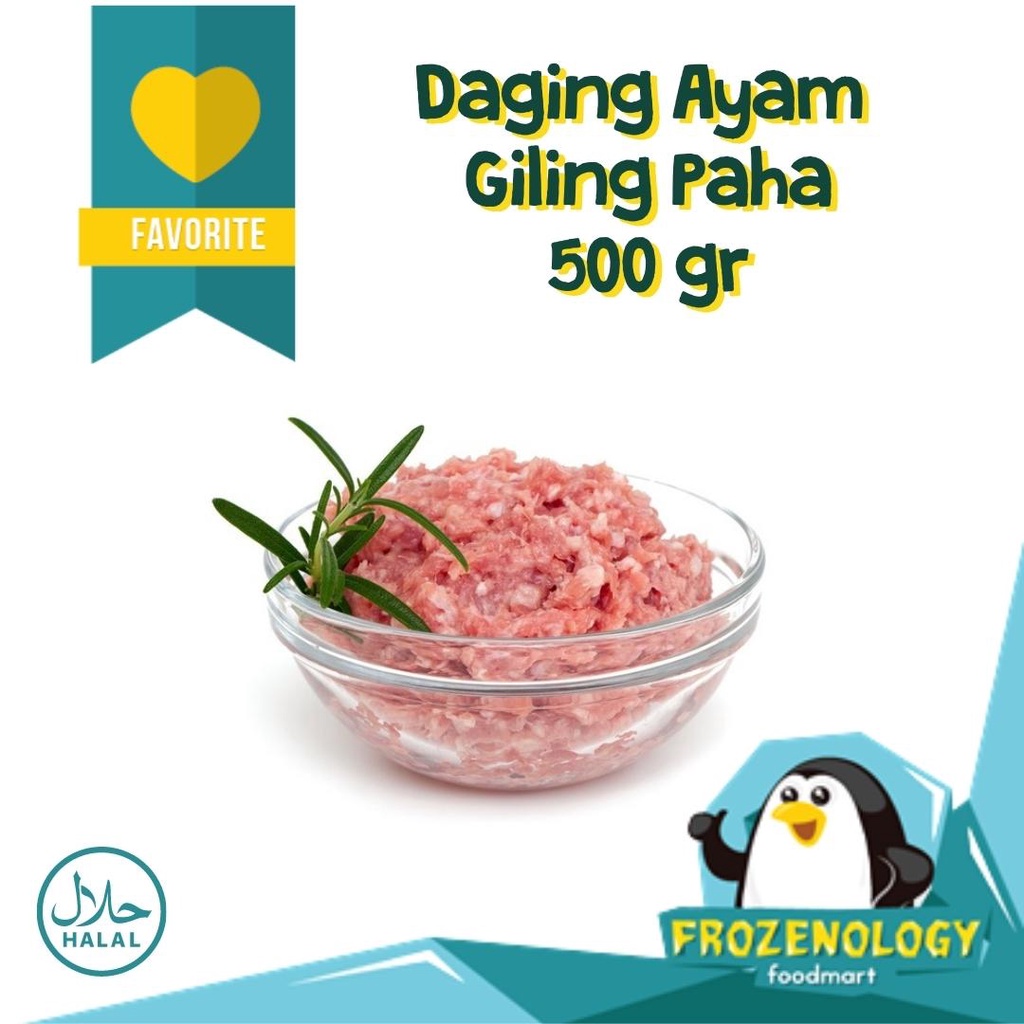 

Daging Giling Ayam Paha Tanpa Kulit 500 gr | Giling Paha Ayam