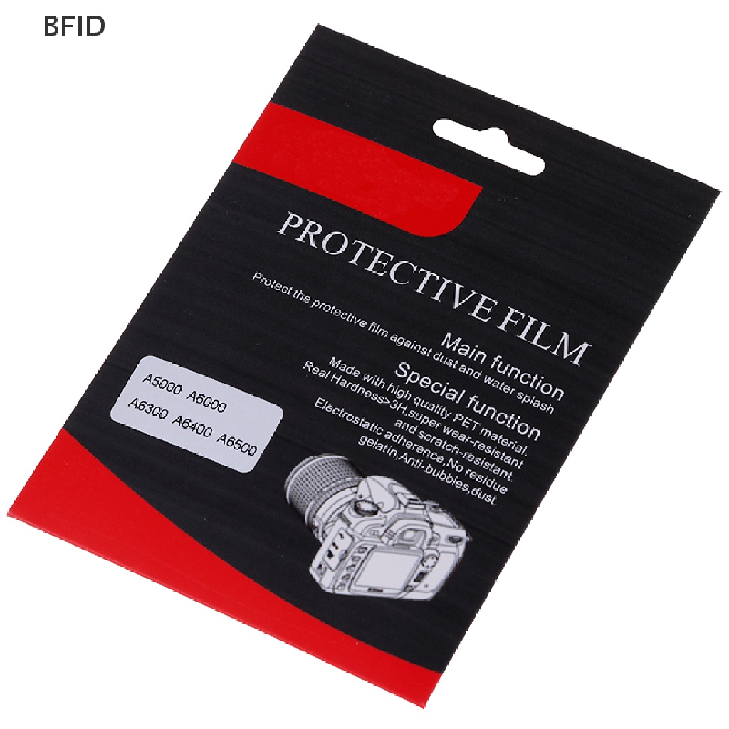 [BFID] Untuk alpha A6000 A6300 A6500 tempered glass lcd screen protector cover film [ID]