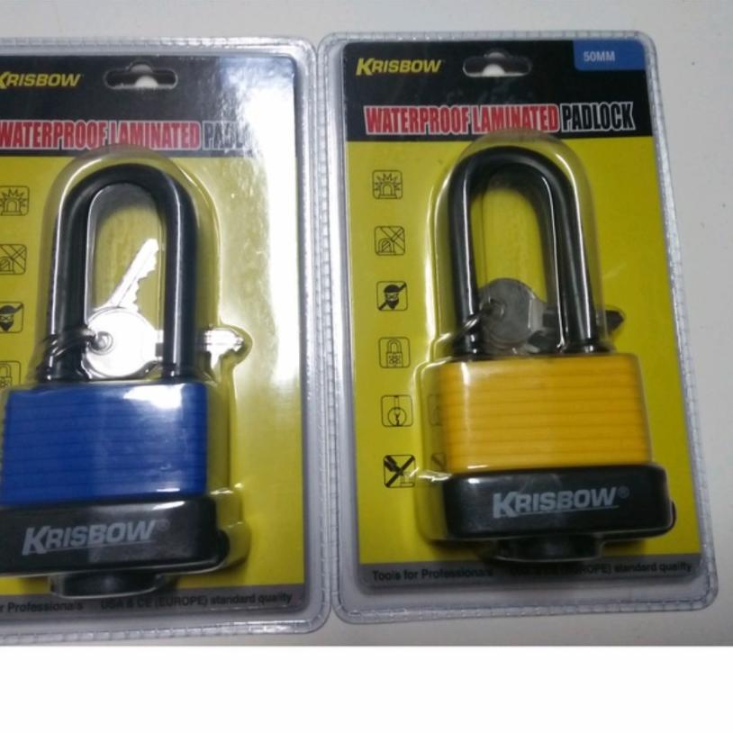 *TERLARIS* Gembok Krisbow Anti Karat Wateroof 40 mm Murah
