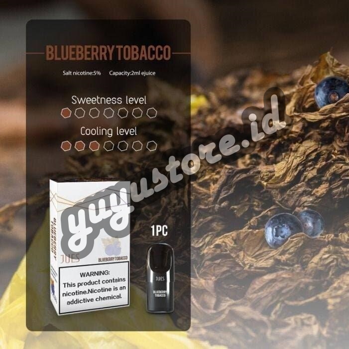 JUES Pod Pro Ceramic Original - Blueberry Tob (RELX Infinity Essential Compatible)