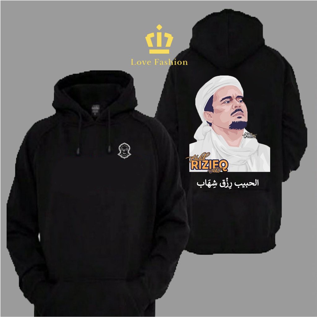 Sweater Hoodie Distro Habib Rizieq Al Shihab Premium Terbaru