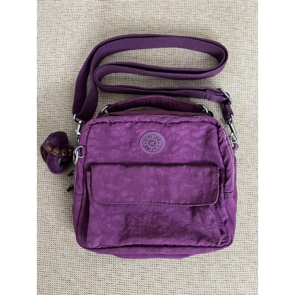 tas Kipling ungu [preloved] bekas pakai