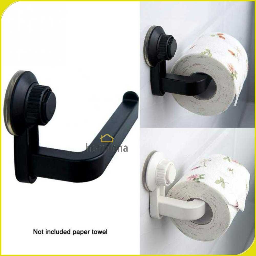 HOUSEEN Gantungan Tempat Tisu Toilet Suction Cup - 8809-3