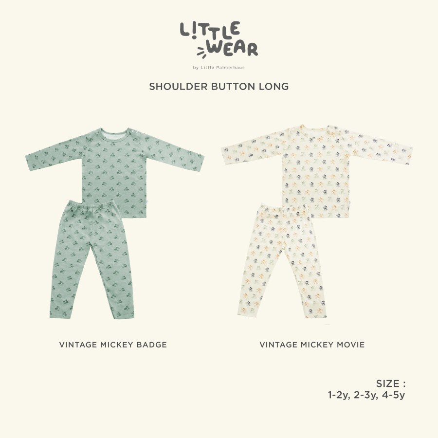 LITTLE PALMERHAUS - Disney Little Wear Shoulder Button Long