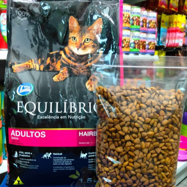 EQUILIBRIO EQUIL ADULT REPACK 500 GR / MAKANAN KUCING EQUIL DEWASA