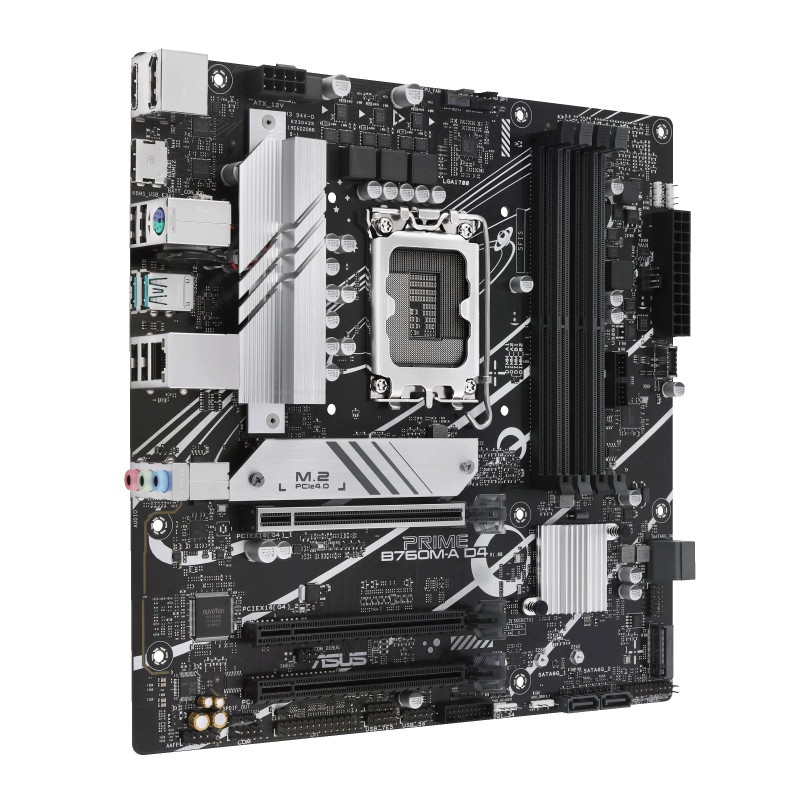 Asus PRIME B760M-A D4 (LGA1700, B760, DDR4, USB3.2 Type-C, SATA3)