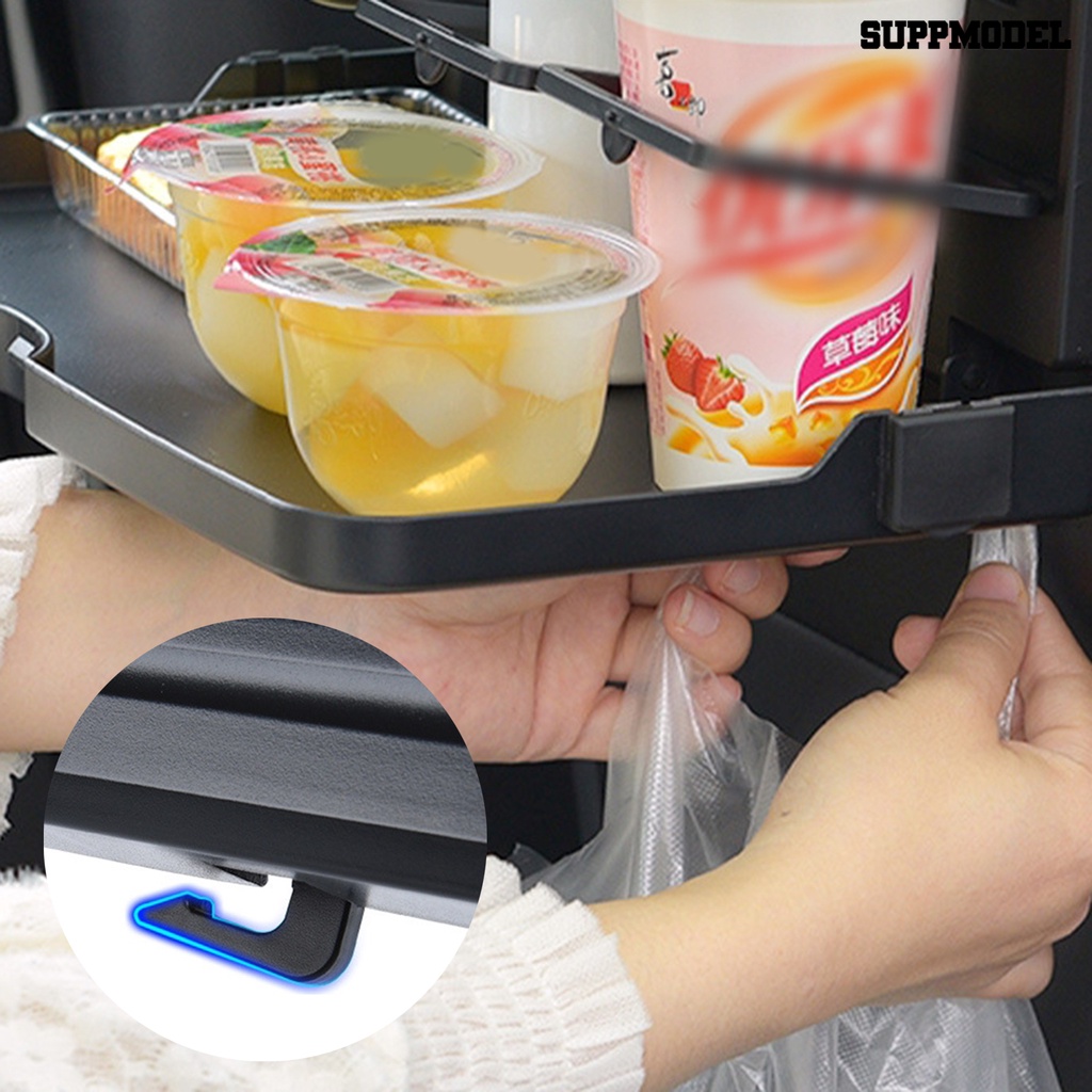 [SM] Gantungan Meja Kursi Belakang Desain Bantalan Beban Kuat Tahan Aus Mudah Dipasang Stabil Storage Organizer Lipat Kursi Mobil Back Organizer Tray Aksesori Mobil