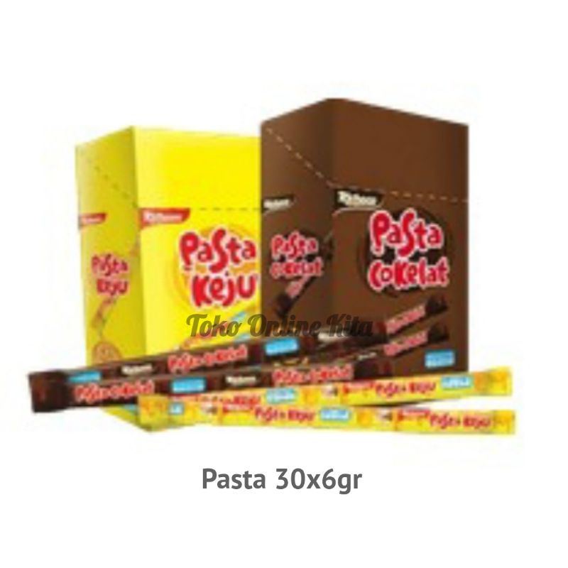 

Nabati Pasta Coklat/Keju 30pcs