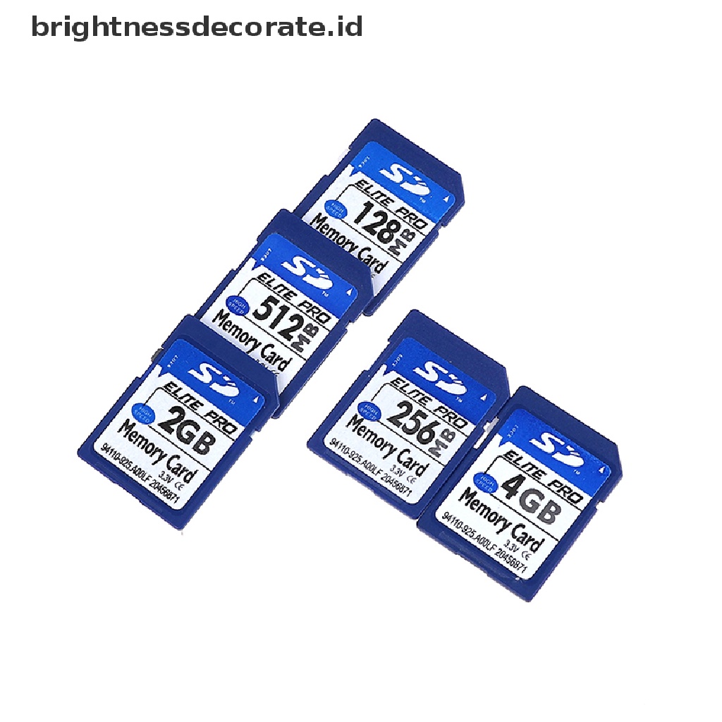 [Birth] 128mb 256MB 512MB 2GB 4GB Kartu Standar SD memory digital Aman [ID]