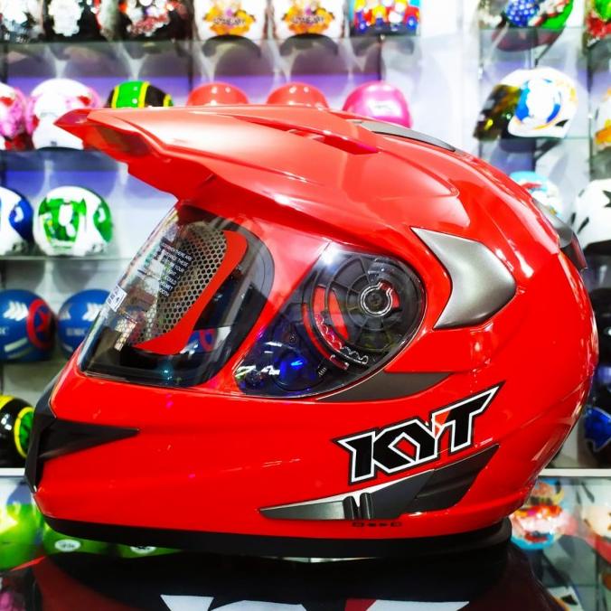 Jual Helm Kyt Enduro Solid Istimewa Shopee Indonesia