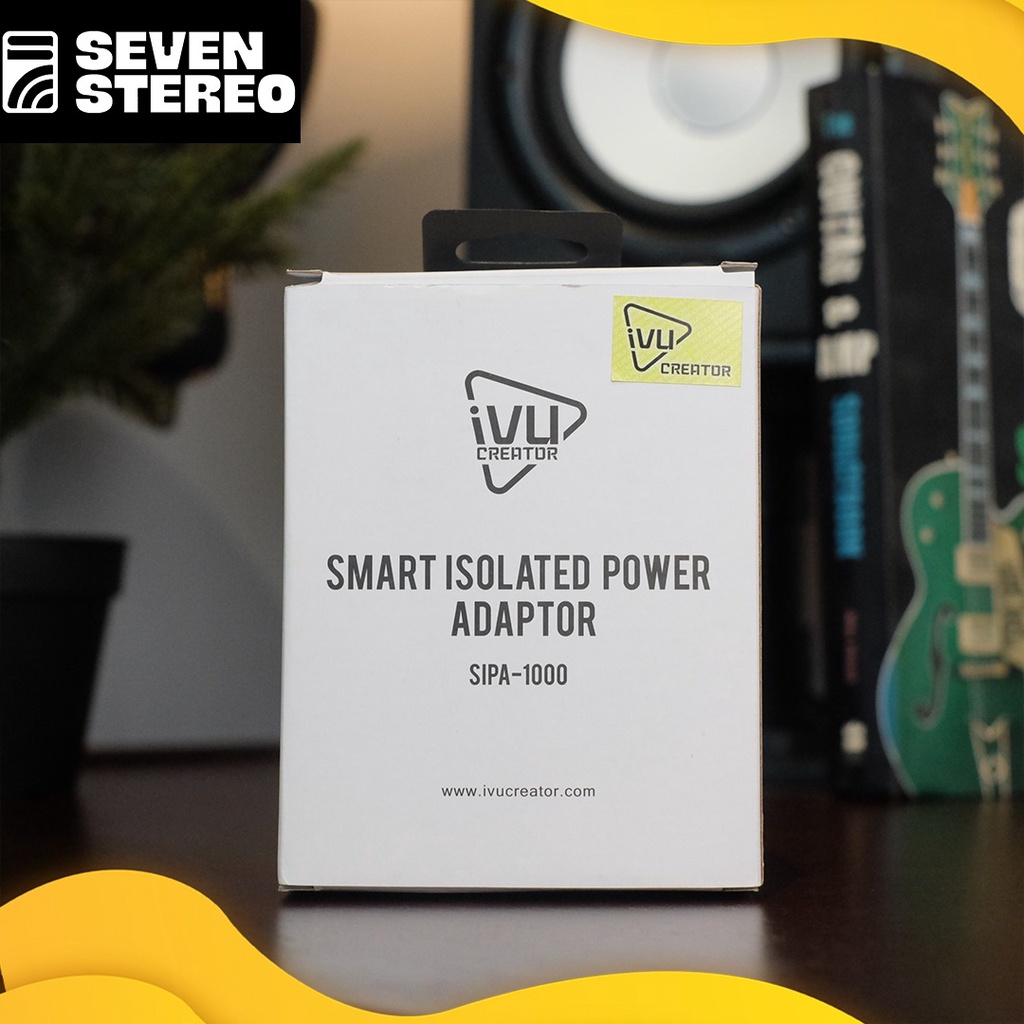 IVU SMART ISOLATED POWER ADAPTOR 8 Out for Digital Analog Pedal Effect