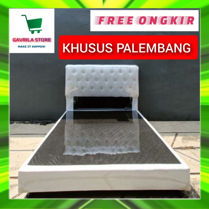 KHUSUS PALEMBANG DIPAN DAN SANDARAN SPRINGBED SPRING BED