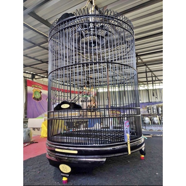 SANGKAR KANDANG MURAI BNR PVC NEW BLACK REBORN