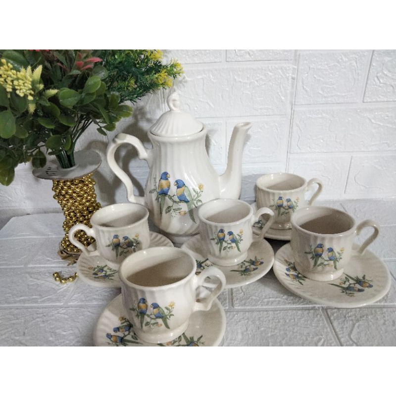 koffe set kramik Napoleon/ cangkir kramik set