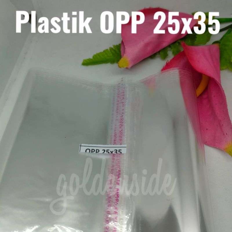 Plastik opp 25x35cm per pak (isi5) /plastik baju 25x35 / 30x37 / 35x39cm per pak isi 5