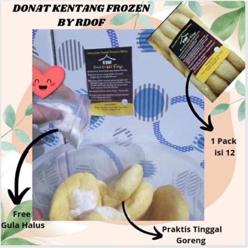 

donat kentang frozen