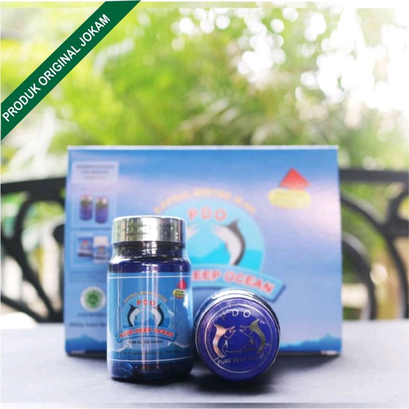 PDO (Pure Deep Ocean) 1 Lusin  / Minyak Ikan PDO Lusinan =12 botol