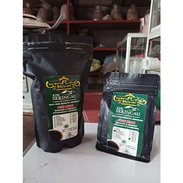 

KOPI KPK PETIK MERAH 100% FINE ROBUSTA 200g VARIAN HONEY & NATURAL