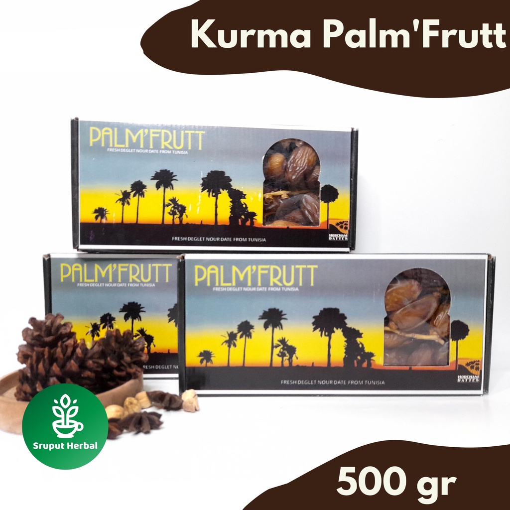 Kurma Tangkai Palm Frutt 500gr Palmfrutt Palm Fruit Kurma Tunisia Tangkai