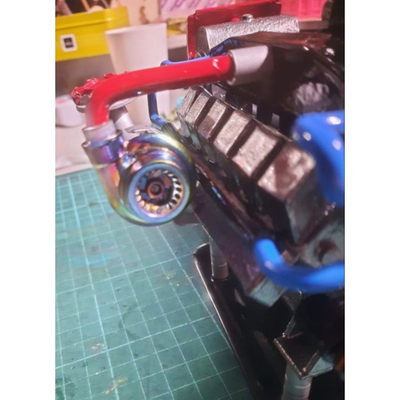 Minitur engine diesel V12double turbo+gearbox I