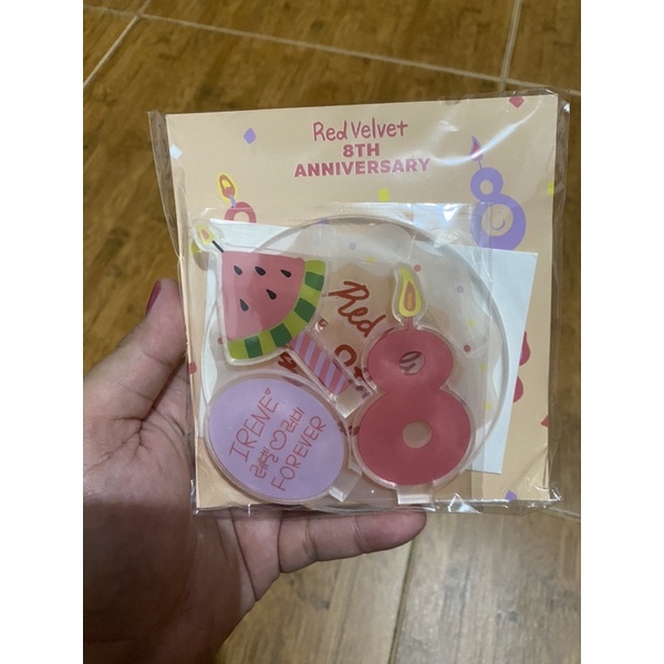 [SEALED] READY STOCK MD Anniversary Standee Irene Red Velvet