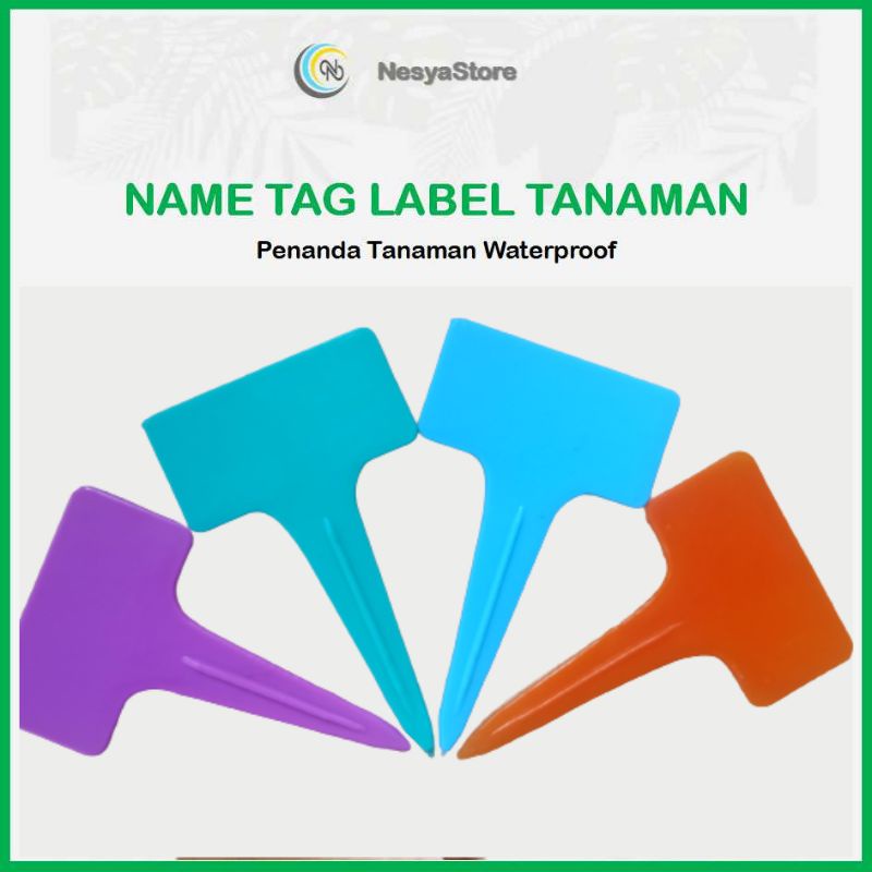 Label Tanaman Penanda Tanaman Name Tag Tanaman Bentuk T Tahan Air dan Anti Robek