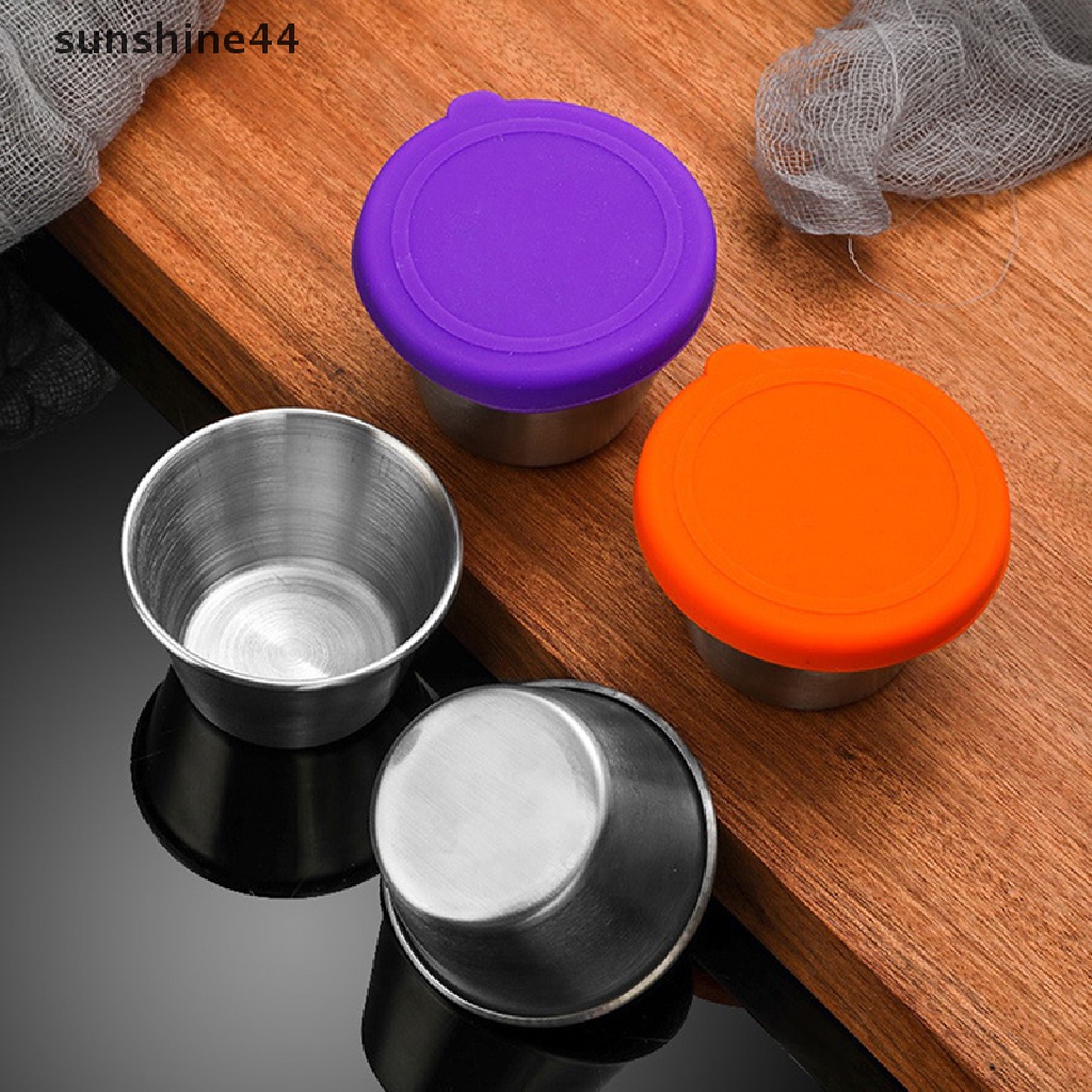 Sunshine Stainless Steel Food Container Buah Snack Box Freezer Crisper Lunch Bento Kotak.