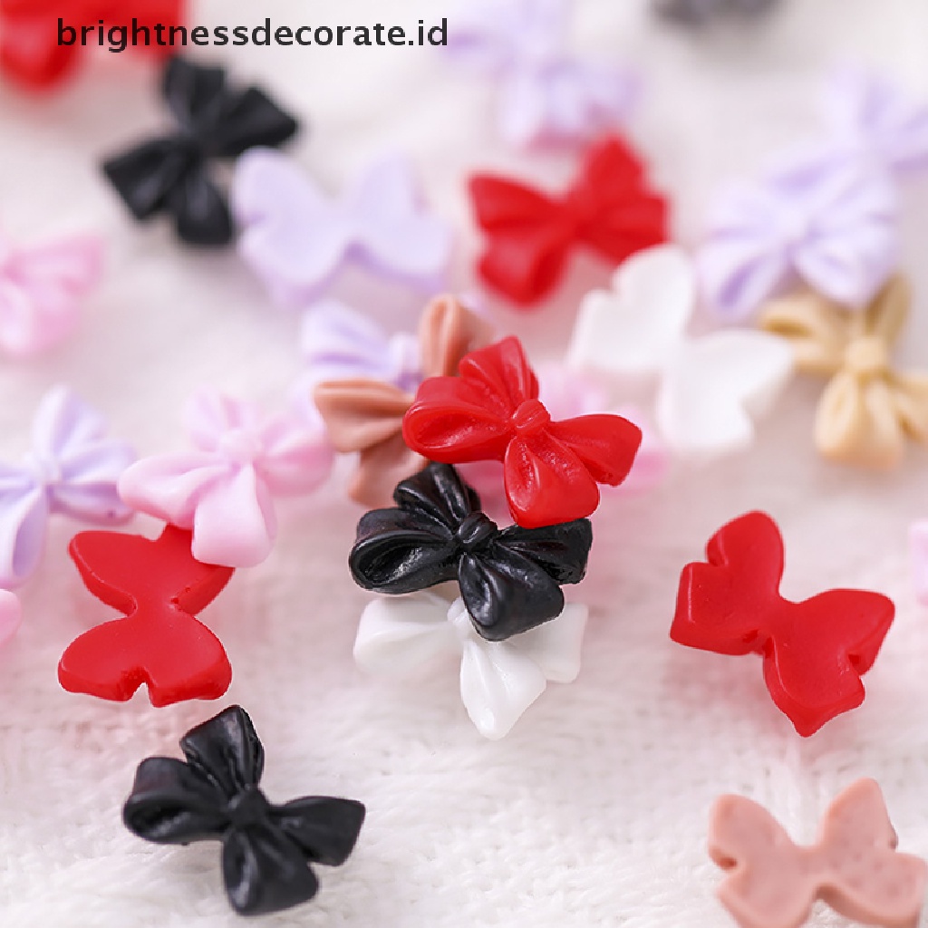 [Birth] Hot sale Bow knot Nail Art Dekorasi Rhinestones Manicure Aksesoris Alat [ID]