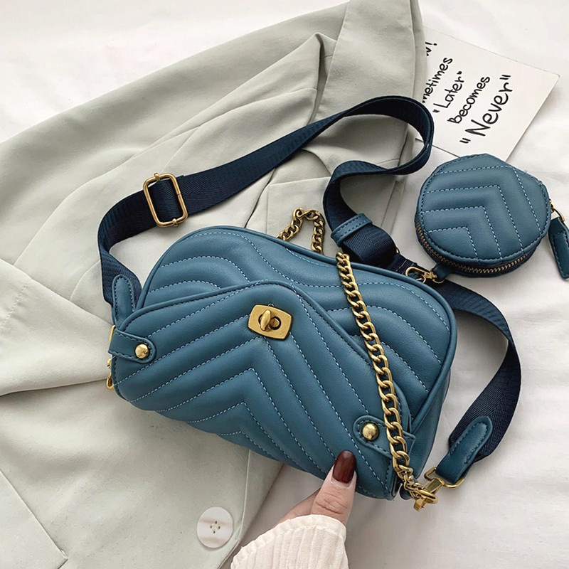 Tas Selempang Rantai Wanita Set P373