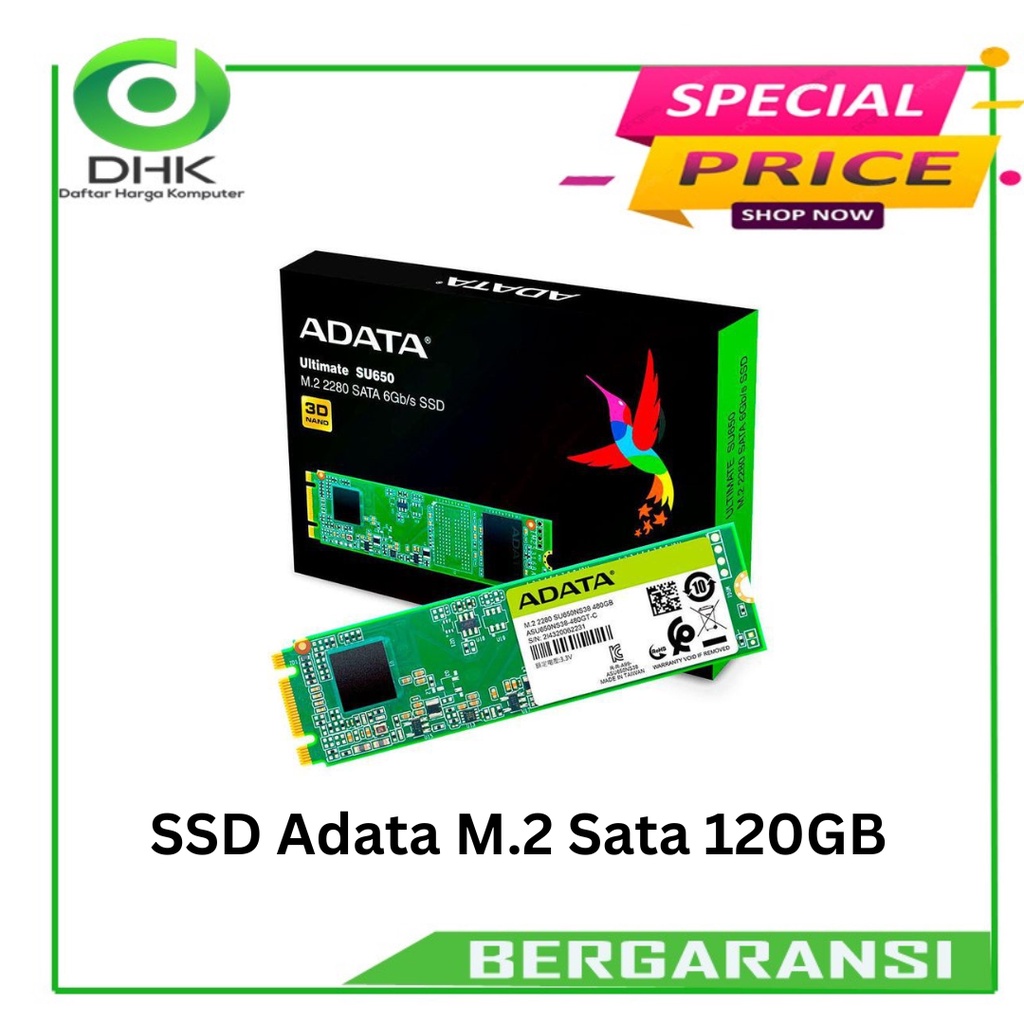 SSD ADATA SU650 M2 SATA 120GB